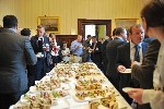 Networking over canapés